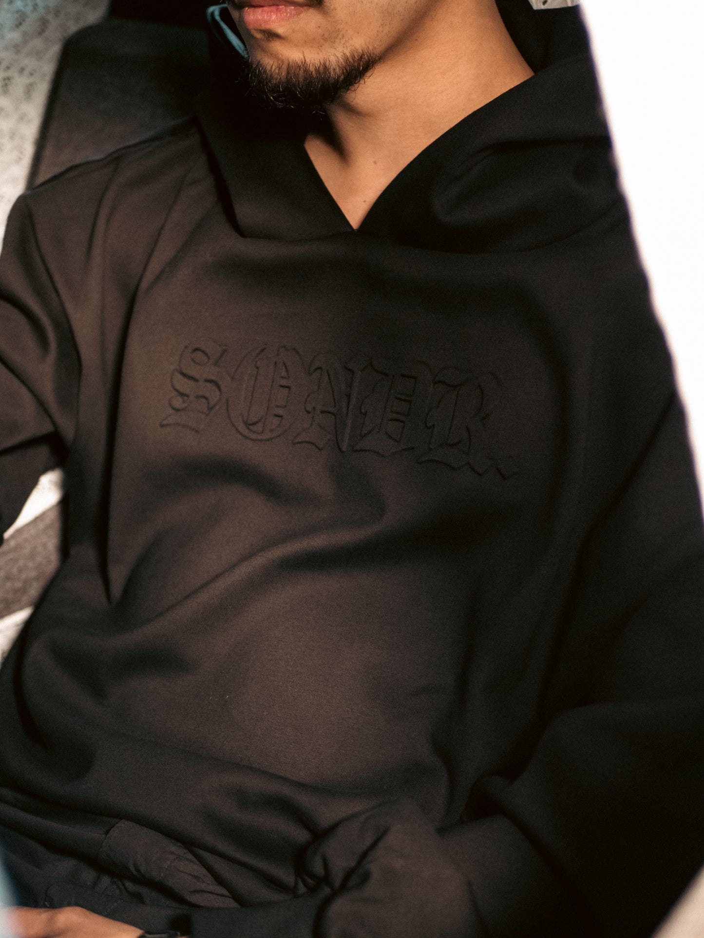 Stealth Logo Premium Crop Hoodie